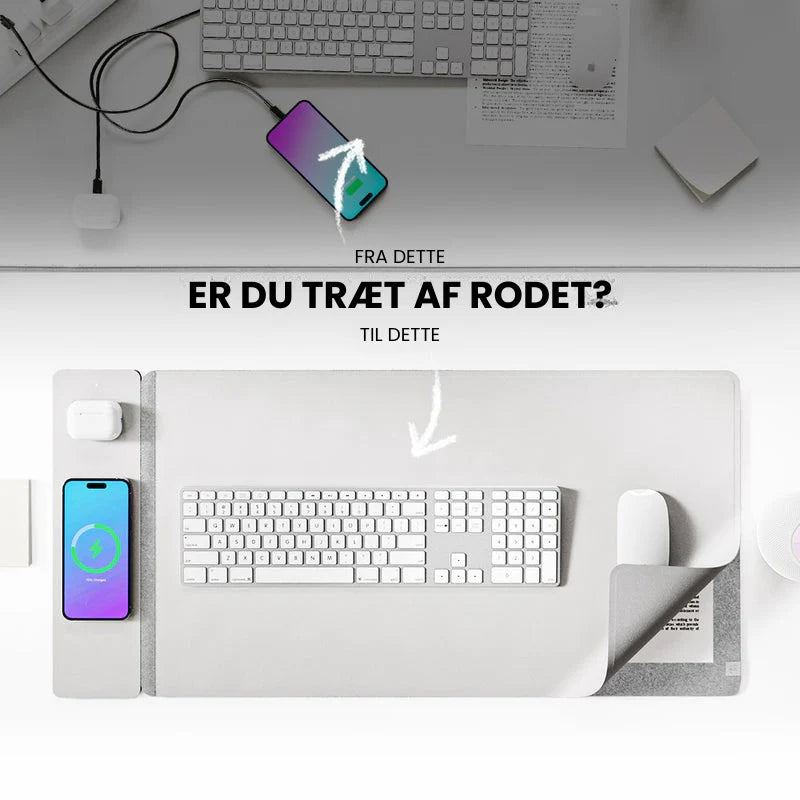 Wireless Charging Desk Mat