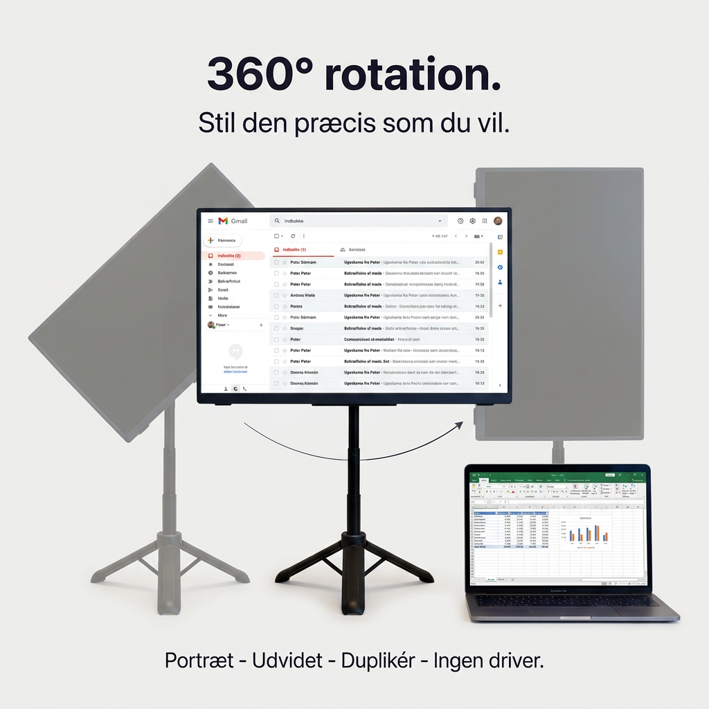 Bærbar Skærm Flex Pro – 16"