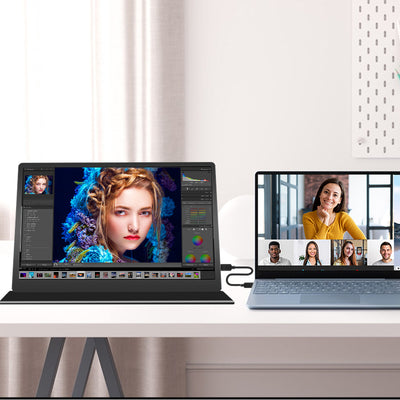 Bærbar Single Skærmudvider - 15,6"