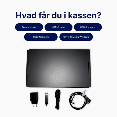 Alu Pro Bærbar Duo Skærmudvider