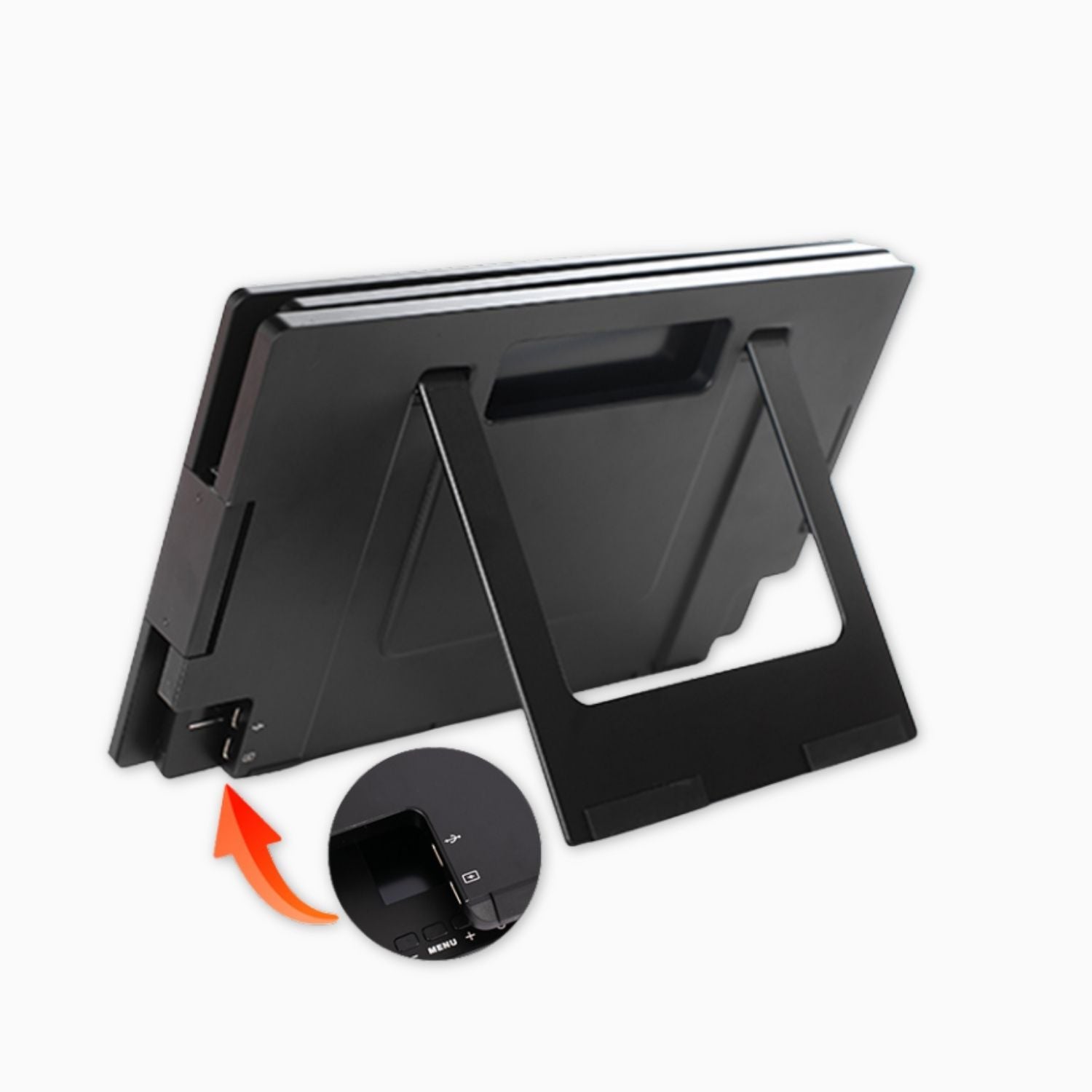 Alu Pro Bærbar Duo Skærmudvider