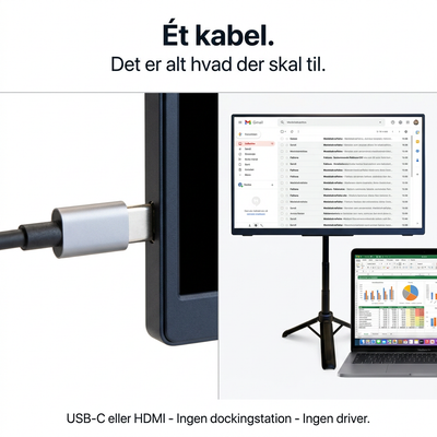 Bærbar Skærm Flex Pro – 16"